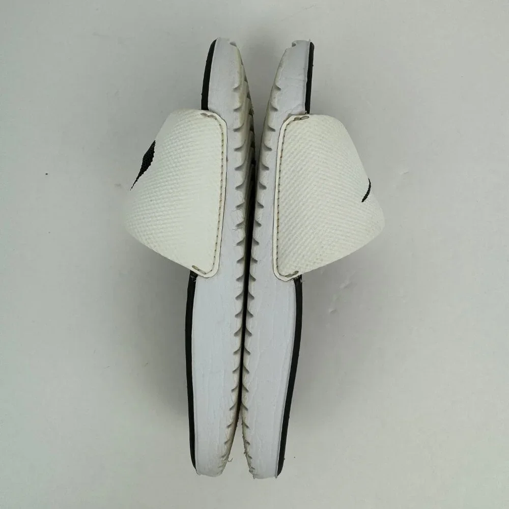 Nike sole clean slides